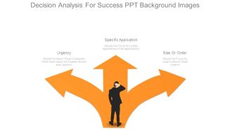 Decision Analysis For Success Ppt Background Images