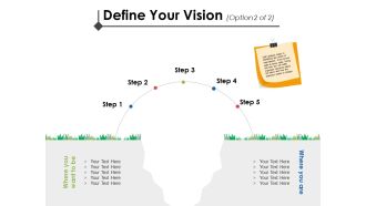 Define Your Vision Step Ppt PowerPoint Presentation Inspiration Influencers