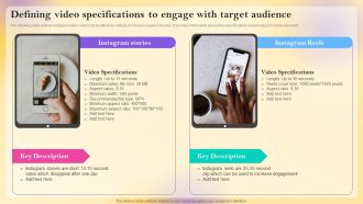 Defining Video Specifications To Engage With Target Audience Elements PDF