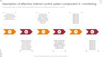 Description Of Effective Internal Control System Component 5 Monitoring Guidelines PDF