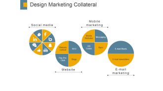 Design Marketing Collateral Ppt PowerPoint Presentation Infographics Inspiration
