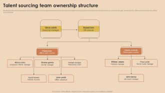 Detailed Guide For Talent Acquisition Talent Sourcing Team Ownership Structure Guidelines PDF
