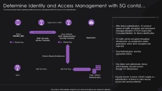 Determine Identity And Access Management With 5G Contd Information PDF