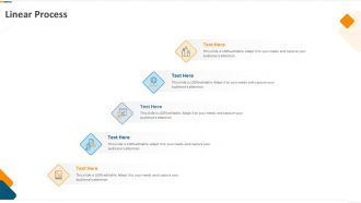 Developing Action Plan For Gaining Market Advantage Linear Process Ppt PowerPoint Presentation Gallery Visual Aids PDF
