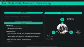 Developing And Achieving Sustainable Competitive Advantage Case Study Harley Davidsons Focus Strategy Sample PDF