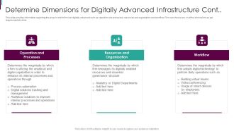 Developing Business Analytics Framework Determine Advanced Infrastructure Cont Microsoft PDF