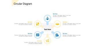 Developing Market Positioning Strategy Circular Diagram Information PDF