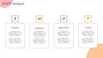 Developing Promotional Strategic Plan For Online Marketing SWOT Analysis Demonstration PDF