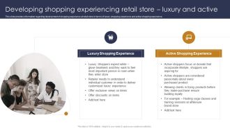 Developing Shopping Experiencing Retail Store Buyers Preference Management Playbook Rules PDF