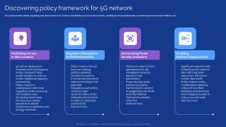 Development Guide For 5G World Discovering Policy Framework For 5G Network Clipart PDF