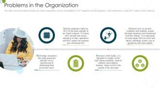 Devops Advisory Management Proposal IT Problems In The Organization Download PDF