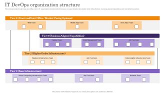 Devops App Process Administration IT Devops Organization Structure Introduction PDF