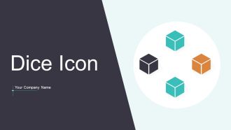 Dice Icon Ppt PowerPoint Presentation Complete With Slides