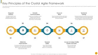 Different Scrum Approaches Key Principles Of The Crystal Agile Framework Sample PDF