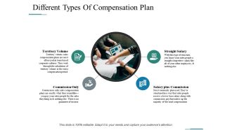 Different Types Of Compensation Plan Ppt PowerPoint Presentation Inspiration Portfolio