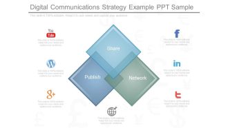 Digital Communications Strategy Example Ppt Sample