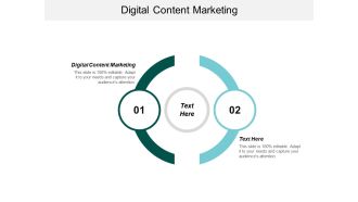 Digital Content Marketing Ppt PowerPoint Presentation File Guidelines Cpb