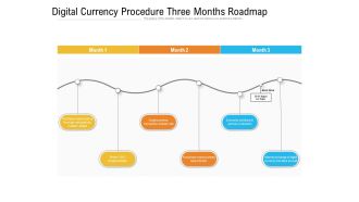 Digital Currency Procedure Three Months Roadmap Portrait