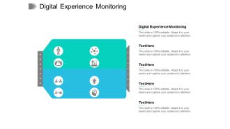 Digital Experience Monitoring Ppt PowerPoint Presentation Layouts Model Cpb Pdf