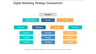Digital Marketing Strategy Development Ppt PowerPoint Presentation Show Structure Cpb
