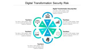 Digital Transformation Security Risk Ppt PowerPoint Presentation Slides Graphics Example Cpb Pdf