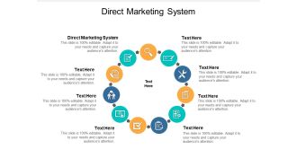 Direct Marketing System Ppt Powerpoint Presentation Slides Professional Cpb