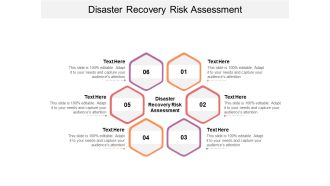 Disaster Recovery Risk Assessment Ppt PowerPoint Presentation Infographics Visuals Cpb