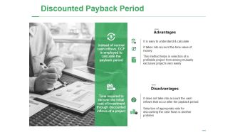 Discounted Payback Period Ppt PowerPoint Presentation Icon Example