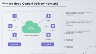 Distribution Network Why We Need Content Delivery Network Diagrams PDF