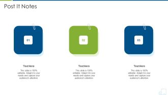 Distributor Strategy Post It Notes Designs PDF
