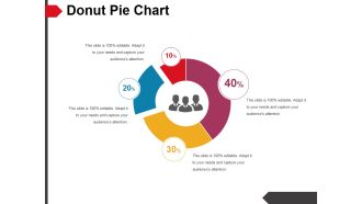 Donut Pie Chart Ppt PowerPoint Presentation Summary Guide