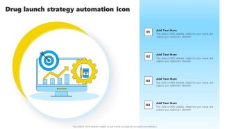Drug Launch Strategy Automation Icon Themes PDF