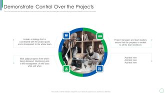 Dynamic Software Development Framework Demonstrate Control Over The Projects Mockup PDF