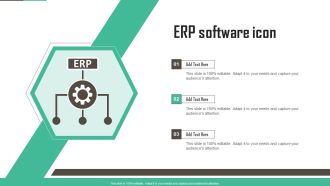 ERP Software Icon Template PDF