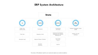ERP System Architecture Ppt PowerPoint Presentation Infographic Template Examples