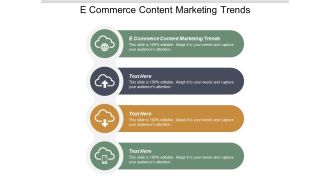 E Commerce Content Marketing Trends Ppt PowerPoint Presentation Outline Example Introduction Cpb