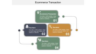 E Commerce Transaction Ppt PowerPoint Presentation Slides Show Cpb