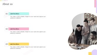 E Learning Playbook About Us Ppt PowerPoint Presentation File Pictures PDF
