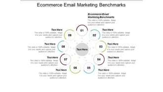 Ecommerce Email Marketing Benchmarks Ppt PowerPoint Presentation Inspiration Vector Cpb