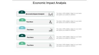 Economic Impact Analysis Ppt PowerPoint Presentation Model Vector Cpb