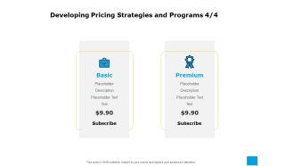 Effective Advertising And Sales Management Developing Pricing Strategies And Programs Premium Ppt Pictures Shapes PDF