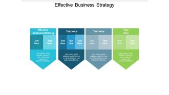 Effective Business Strategy Ppt PowerPoint Presentation Layouts Graphics Cpb