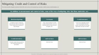 Effective Financial Risk Management Strategies Mitigating Credit And Control Of Risks Themes PDF