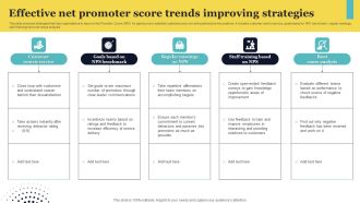 Effective Net Promoter Score Trends Improving Strategies Pictures PDF