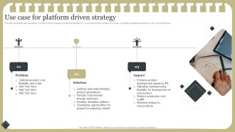 Effective Product Development Strategy Use Case For Platform Driven Strategy Designs PDF