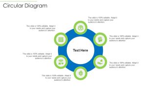 Effective Project Management Enhancing Customer Communication Time Management Circular Diagram Clipart PDF