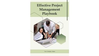 Effective Project Management Playbook Template