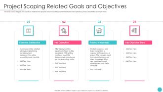 Effective Project Management With Key Milestones Project Scoping Related Goals And Objectives Rules PDF