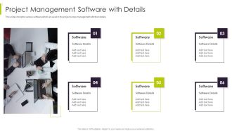 Efficient Ways For Successful Project Administration Project Management Software With Details Sample PDF