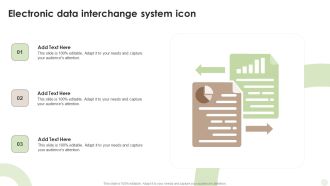 Electronic Data Interchange System Icon Professional PDF